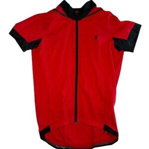 SPECIALIZED Short Sleeve Full Zip Cycling Jersey Shirt Red Large
